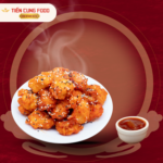Gà Rán Viên Rút Xương Vị Hàn Quốc To Tròn Sốt Cay