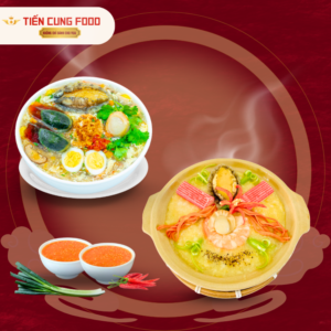 Combo 11: Bữa Ngon Sẻ Chia Ruby 02 (Súp Bào Ngư Bắc Thảo Còi Điệp Nhật + Cháo Bào Ngư Bát Trân Đại Dưỡng)