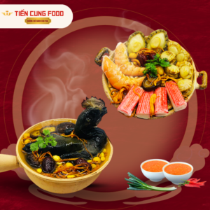 Combo 3: Súp Bào Ngư Tăng Lực Tiến Vua Plus + Gà Ác Tiềm Bông Đông Trùng