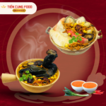 Combo 5: Súp Bào Ngư - Thịt Cánh Cá Tiến Vua Plus + Gà Ác Tiềm Bông Đông Trùng