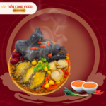 Gà Ác Hầm Bào Ngư Thêm Thảo Mộc Phần Lớn