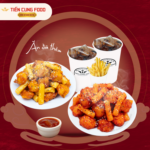 Combo 5 Món Gà Rán Ăn Là Ghiền, Siêu Tiết Kiệm (2 người)