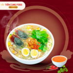 Súp Hải Sản Vị Siêu Ngon Kèm Trứng Bắc Thảo