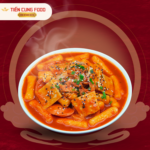 TokBokKi + Topping Chả cá  + Xúc xích Sốt cay Hàn Quốc
