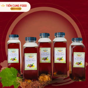 Combo 5 chai - Nước Sâm Hạt É Bông Cúc